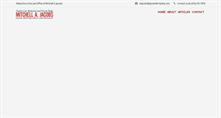 Desktop Screenshot of jacobsfamilylaw.com